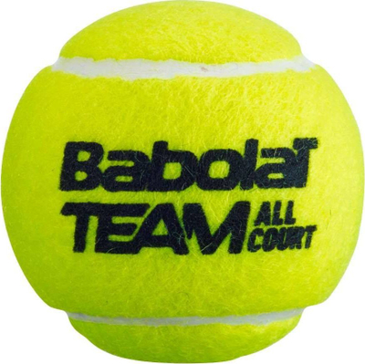Top tenisi Babolat Team All Court, set me 3 copë, të verdhë