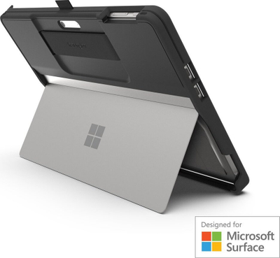 Mbrojtëse tableti Kensington BlackBelt për Surface Pro 9, e fortë kundra goditjeve, ngjyrë e zezë