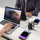 Karikues muri Joyroom JR-TCG02 GaN, 67W, me 4 porta USB, i zi