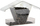 Ushqyes zogjsh Garden&amp;Fun për dritare, akrilik transparent, 24x9x15cm