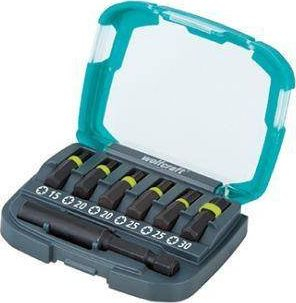 Set me maja me impakt Wolfcraft Wolfcraft - TX 15/20/20/25/25/30 + Mbajtëse magnetike