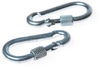 Karabiner Haushalt 5x50 mm, me kunj dhe arrë, ngjyrë argjendi