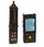 Tester kabllosh rrjeti Lange Łukaszuk CS-NT32C, për RJ45, me ekran, i zi