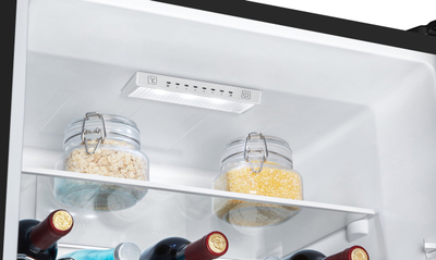 Frigorifer me ngrirës Hisense RB435N4BFE, 60/40, Black Stainless Steel