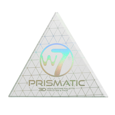 Paletë për ndriçim fytyre W7 Cosmetics 3D Prismatic 3,2 g