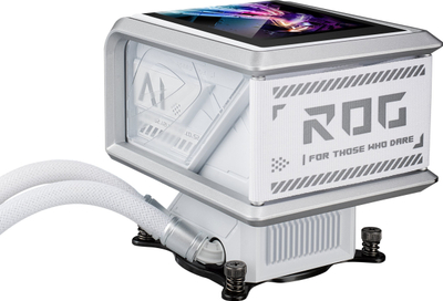 Ftohës uji CPU ASUS ROG Ryuo IV 360 ARGB, AIO, i bardhë