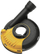Komplet thithës pluhuri Dewalt DWE46150, për brusilica 115/125mm, lidhje AirLock, i verdhë