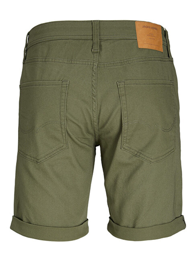 Pantallona të shkurtë Jack&Jones JPSTRICK Regular Fit, të gjelbër
