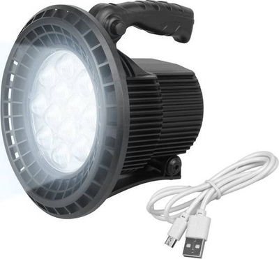 Рачна ламба Durable Strong LED, 7500mAh, полначлива, црна