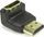 Përshtatës Qoltec HDMI AM / HDMI AF, i zi