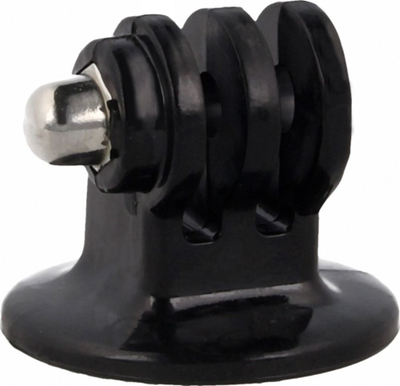 Adapter tripod për kamera sportive, montim GoPro, filetë 1/4", i zi