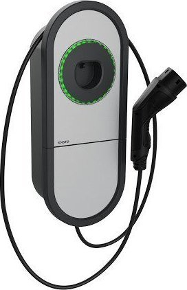 Stacion karikimi Ensto One Home, 16A 11kW 400V, Type 2, gri