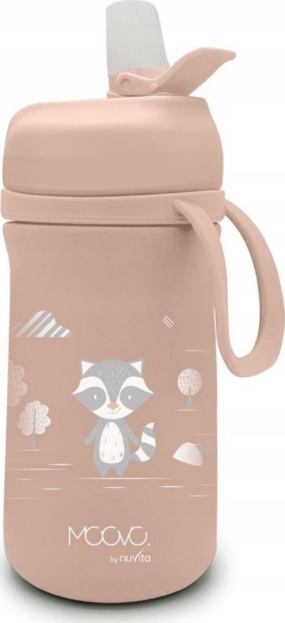 Shishe termike për kalamaj Nuvita KiddieKit, 350 ml, me gryke të butë, prej çeliku inoksi