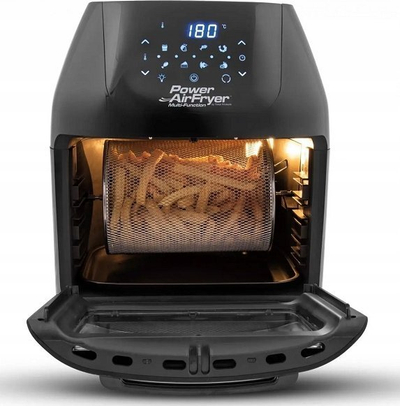 Fritezë ajri MediaShop Power AirFryer M17557, 5L, 1800W, e zezë