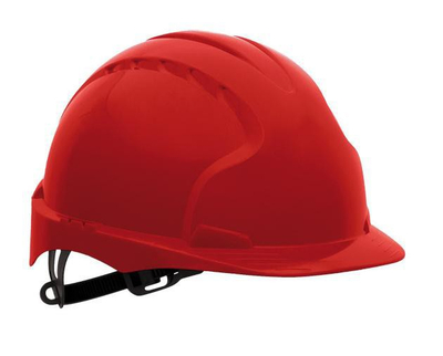 Helmetë mbrojtëse JSP EVO3, e kuqe