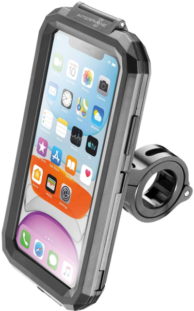 Mbajtëse universale telefoni Interphone Armor, 5.8", për motoçikletë dhe biçikletë, e zezë
