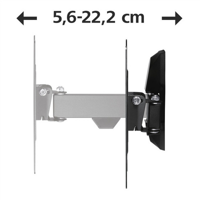 Mbajtëse për TV Hama 118100, lëvizëse, 19"-48", 48 kg
