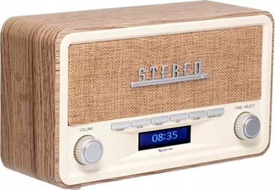 Radio Denver DAB-18LW, DAB+/FM, Bluetooth, kafe me të bardhë