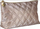 Козметичка чантичка Inter Vion Gold and Black Quilted, со преграда, златна и црна