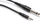 Kabllo audio Hosa 1/4" TS në 3.5mm TRS, 1.5m, e zezë