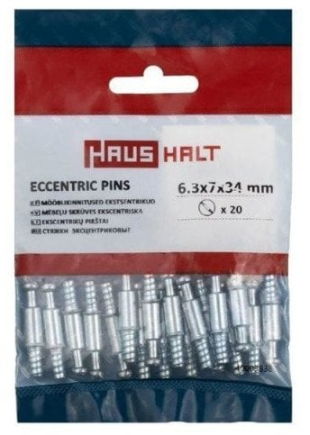 Set kunjash ekscentrike Cometic D7x34, 6.3 ZN, 20 copë, metalik
