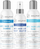 Set kundra rënies së flokëve Delpos Anti Hair Loss, shampo, maskë edhe solucion nate, për kokë të ndjeshme, i bardhë