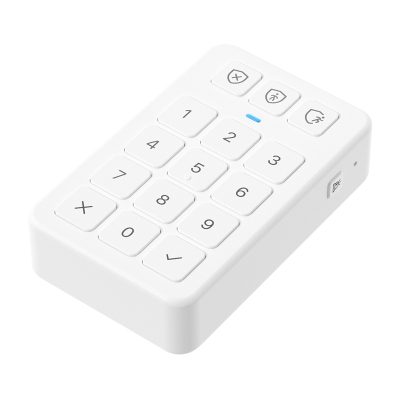 Tastierë wireless sigurie X-Sense SKP0A, rreze 500 m, me buton paniku, e bardhë