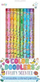 Lapsa me ngjyra Ooly Color Doodlers, set 12 copë, të fshirshëm, me aromë frutash