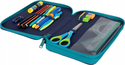 Penar CoolPack Jumper XL, me dy ndarje, i pajisur, blu me njëbrirësh