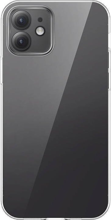 Set mbrojtës Baseus Corning për iPhone 12, kuti TPU transparente, xham i temperuar, transparent