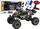 Makina me telekomandë Leantoys Rock Crawler, shkalla 1:8, 2.4G, e zezë