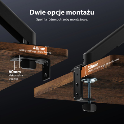 Krah monitori SENSE7 HANG Light, 17"-32", VESA 75x75 100x100, i zi