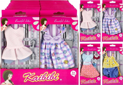 Set veshje për kukulla Mega Creative DOLL OUTFIT, për kukulla 29cm, shumëngjyrësh