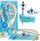 Set princeshe për goca Norimpex 6749, doreza dhe tiarë, shkop magjik, blu e çelët