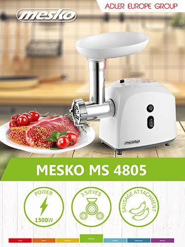 Grirës mishi Mesko MS 600 W, i bardhë