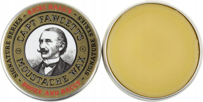 Dyllë për mustaqe Captain Fawcett Ricki Hall Booze and Baccy, mbajtje e fortë, 15ml