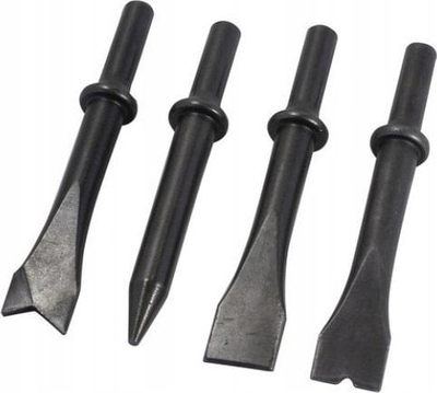 Set daltash pneumatike ROCKFORCE RP7002-4, 4 copë, për çekiç pneumatik