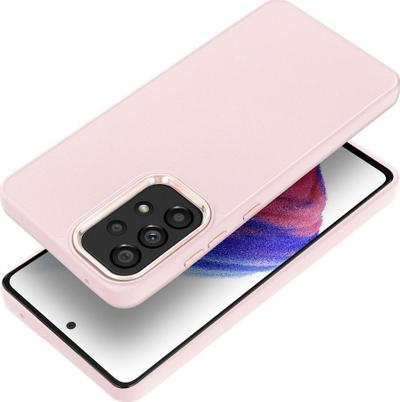 Mbulesë telefoni OEM Cover FRAME për Samsung A52 A52s, TPU, me mbrojtje kamere, rozë e çelët