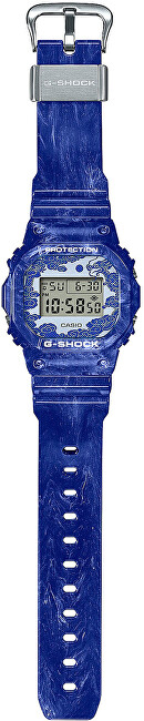 Orë digjitale Casio	G-SHOCK DW-5600BWP-2ER, e kaltër