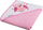 Пешкир со капаче Akuku Bath Wrap, 80x80cm, за бебе, розова