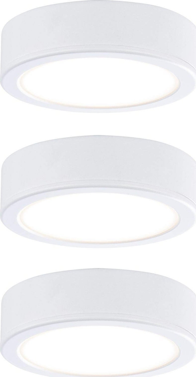 Plafonierë LED Pukk, 3x10.5W, 630lm, e bardhë