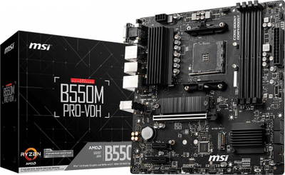 Pllaka amë MSI B550M PRO-VDH