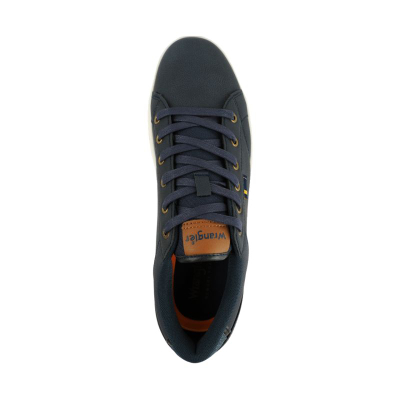 Këpucë burrash Wrangler Otis Low, Memory Foam, të kaltra të errëta