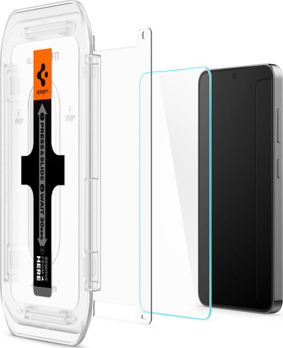 Xham mbrojtës Spigen Glas tR EZ Fit HD, Samsung Galaxy S24 Plus, 2 copa, transparent