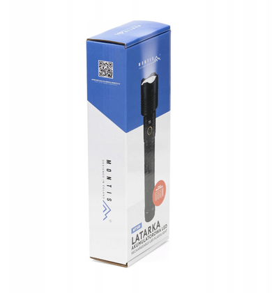 Elektrik dore taktike LED Joway, 6000mAh, 550 lumen, IPX4, alumin i zi