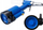 Пневматски пиштол за нитни Satra 1413KG, 2.4 6.4mm, сино и црно