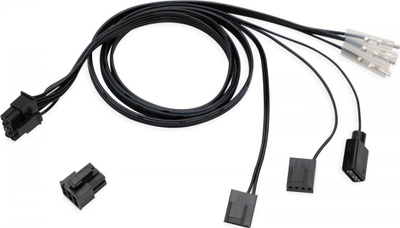 Kabllo EKWB EK Loop OmniLink, 6 pin, për pompë dhe ventilatorë, e zezë