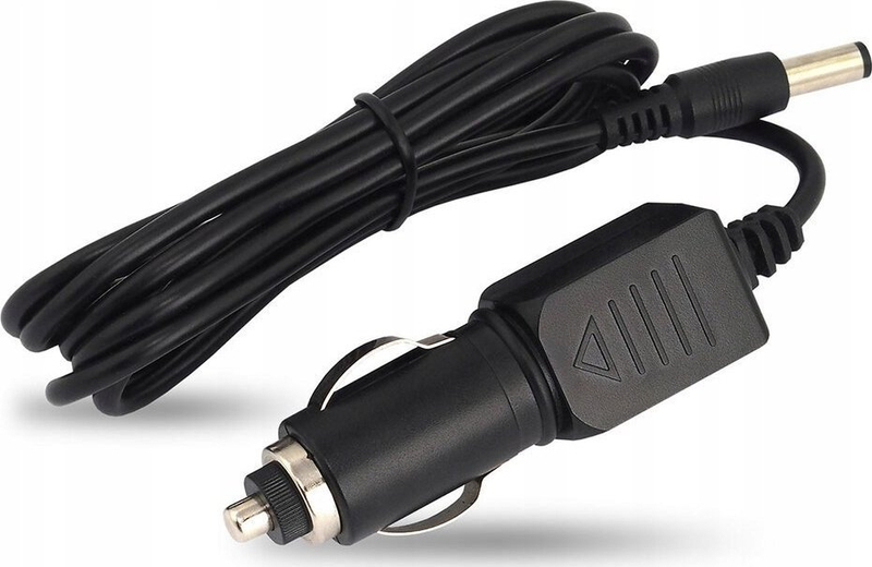 Adapter karikuesi për veturë EverActive, 12V DC, kabllo 1.4m, i zi