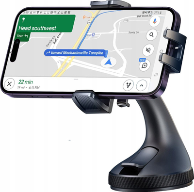 Mbajtëse telefoni Joyroom për veturë, thithje e fortë, rrotullim 360°, universale, e zezë