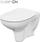 WC шолја ѕидна Cersanit Arteco New, сет со седиште soft close, бела